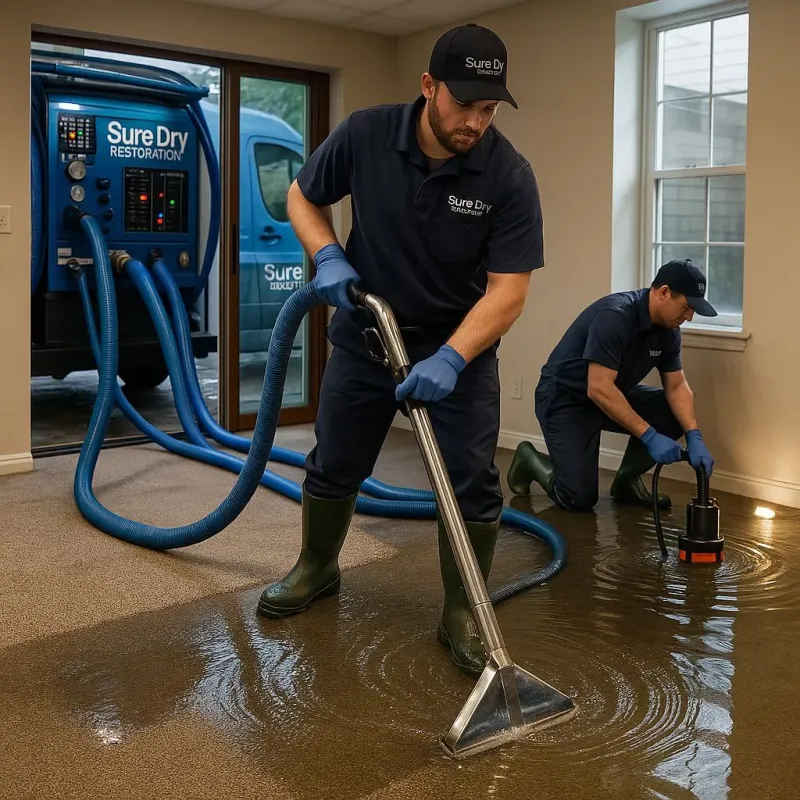 Water Extraction and Removal process in Battlefield, MO